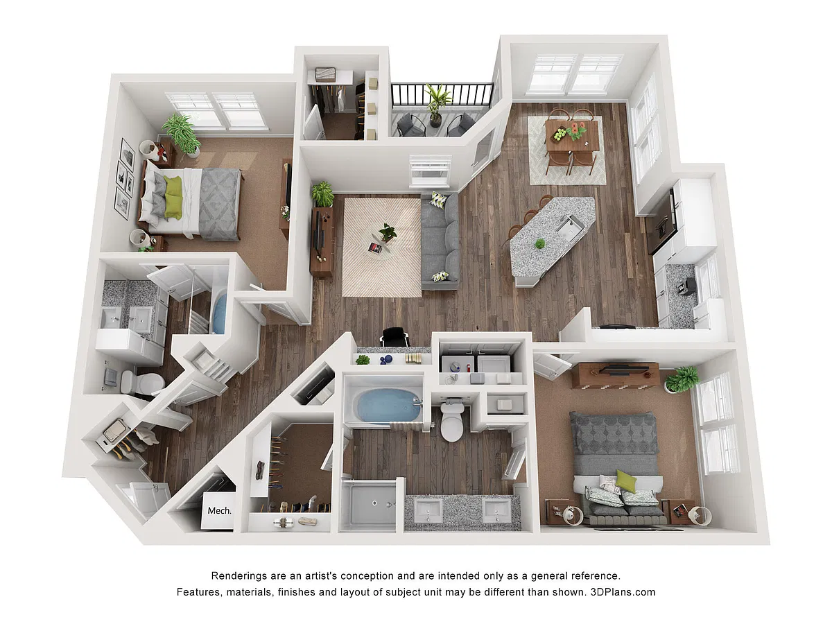 Floor plan B2