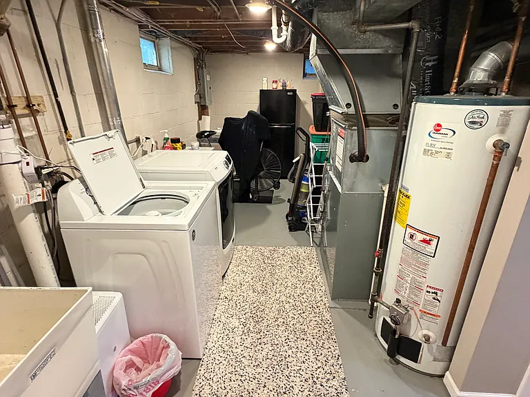 Laundry and utility area