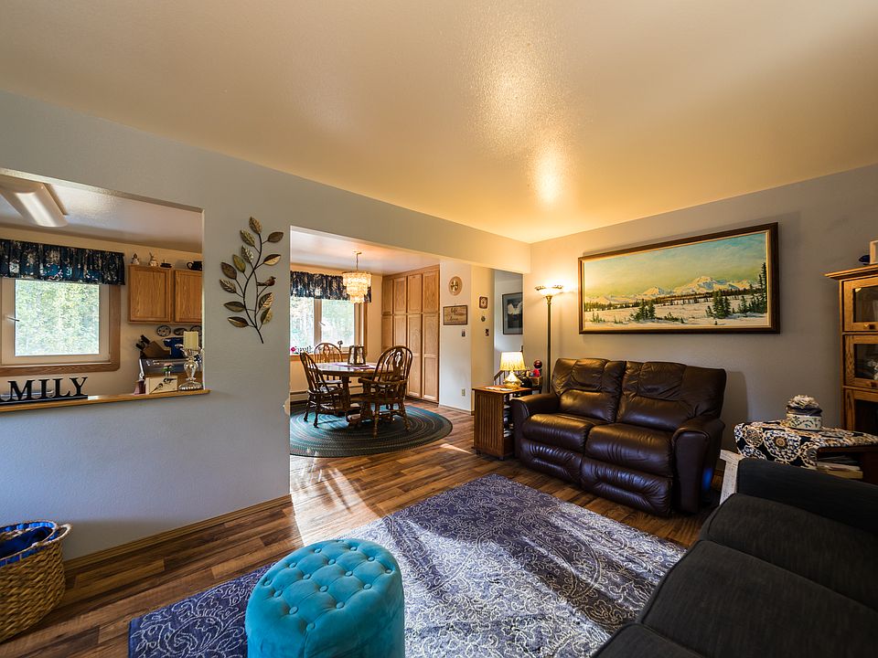 Upstairs living area