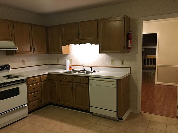 Kitchen looking toward Dining Room and Living Room