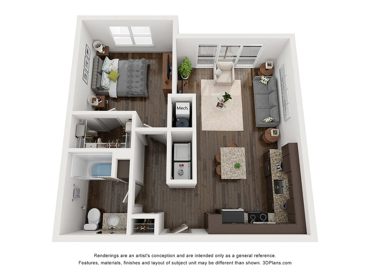 Floor plan Sperry