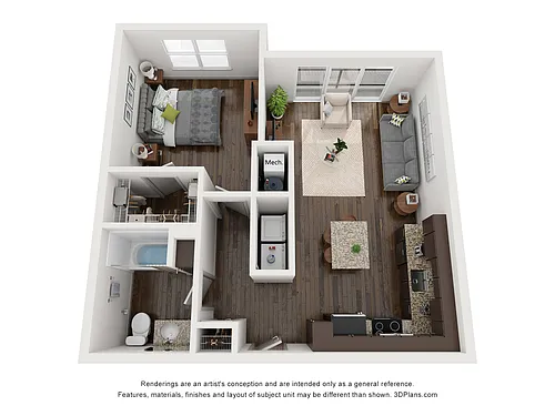 Floor plan Sperry