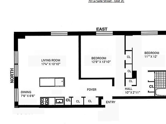 2nd image of 80 La Salle St APT 2C