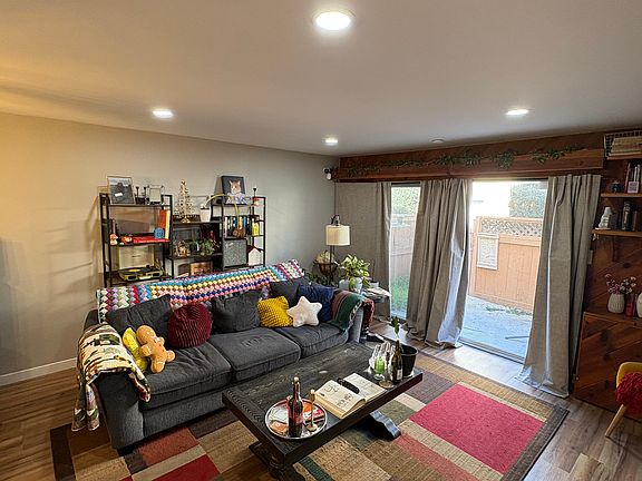 Common area, living room and backyard space