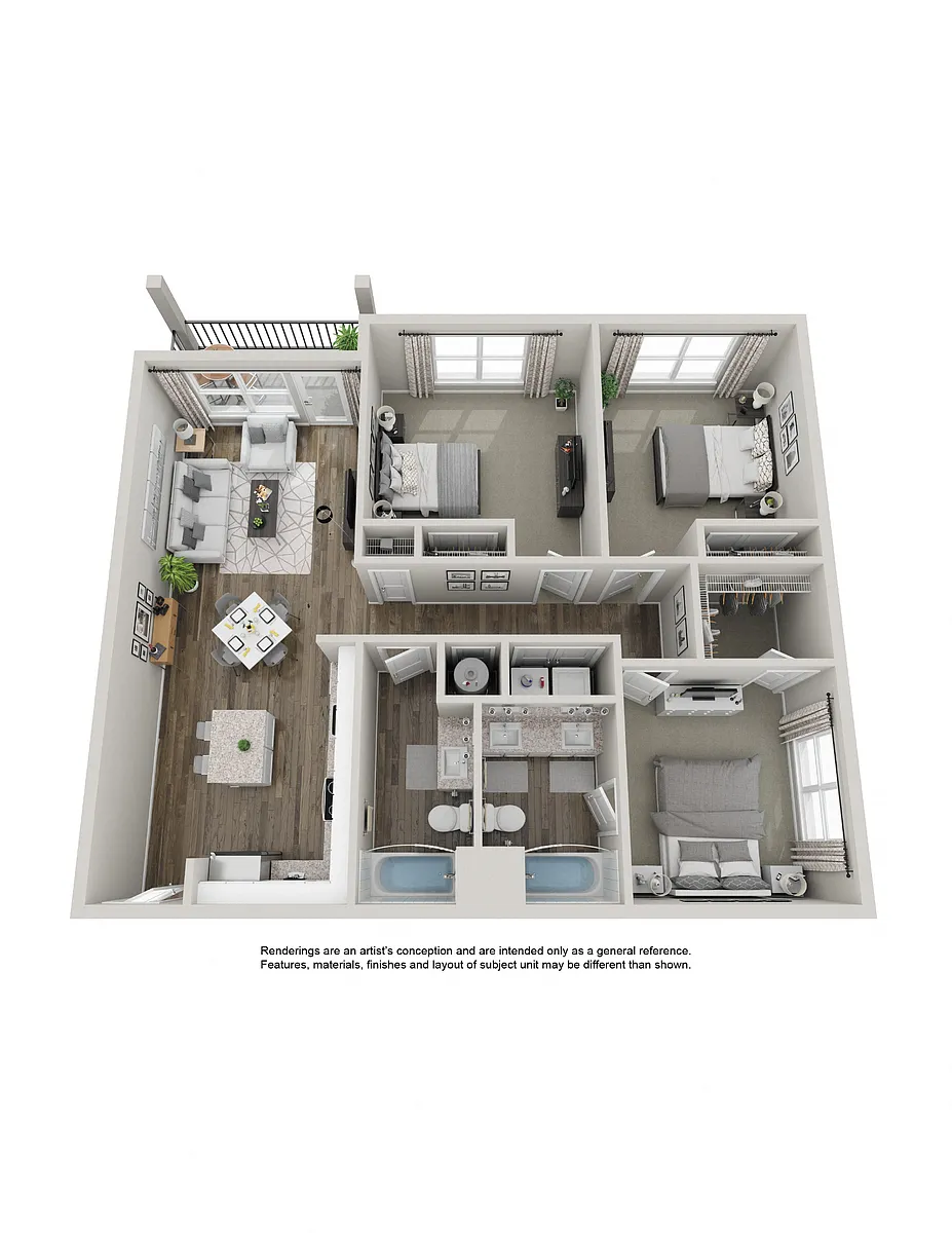 Floor plan C1