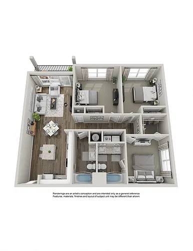 Floor plan C1