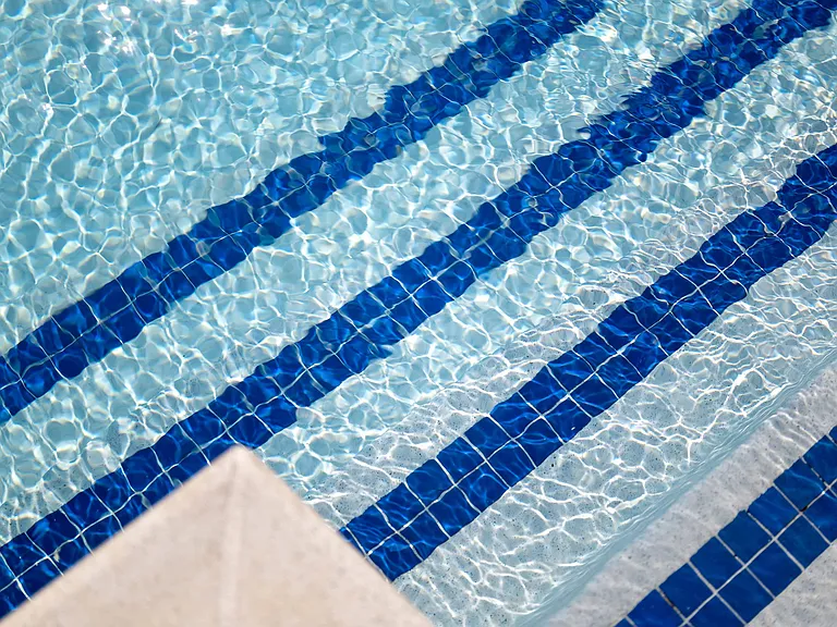 Sparkling pool