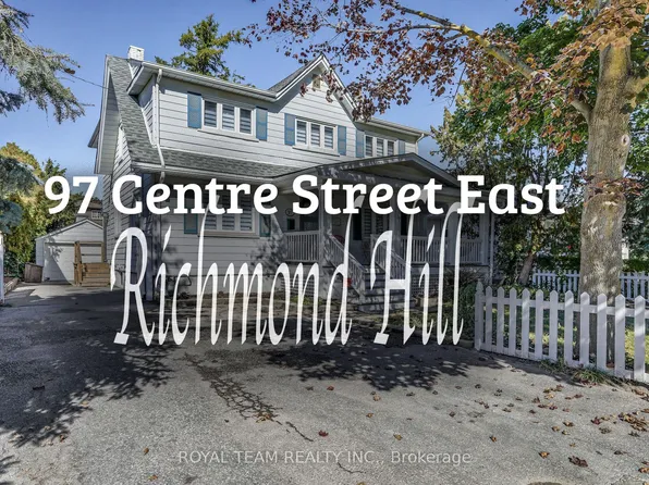 97 Centre St E, Richmond Hill, ON L4C 1A3
