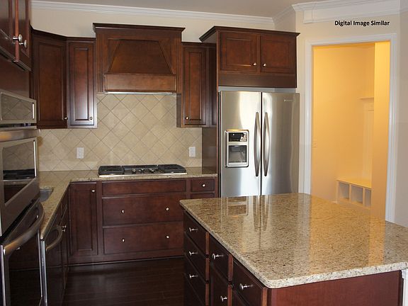 Gourmet kitchen layout