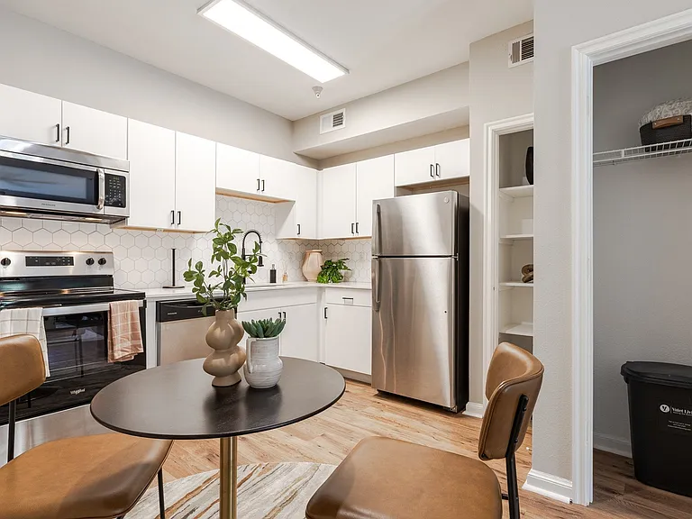 Newly Renovated Kitchen with Stainless Steel Appliances