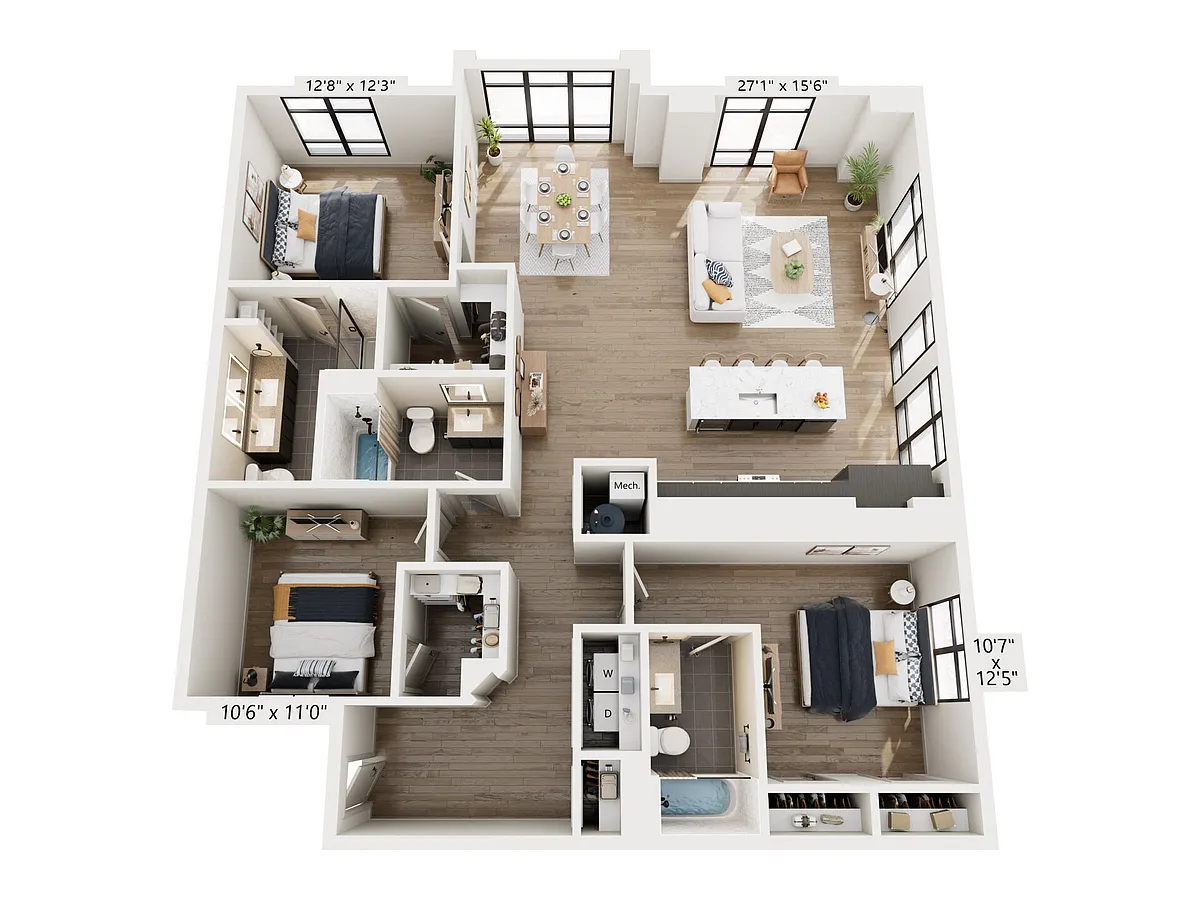 Floor plan The Conservator