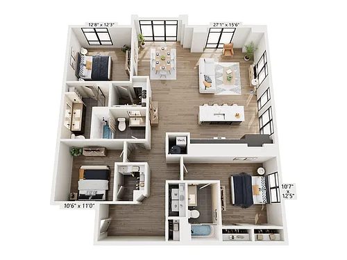 Floor plan The Conservator