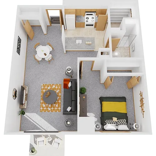 Floor plan Canary
