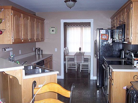 Kitchen with all new stainless steel appliances
