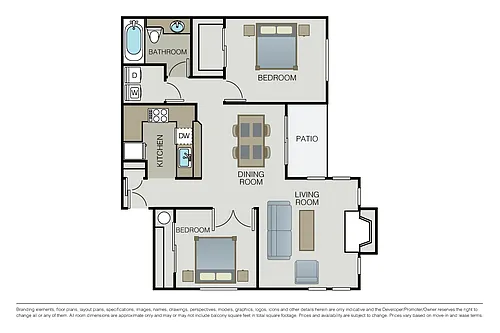Floor plan Plan 2A