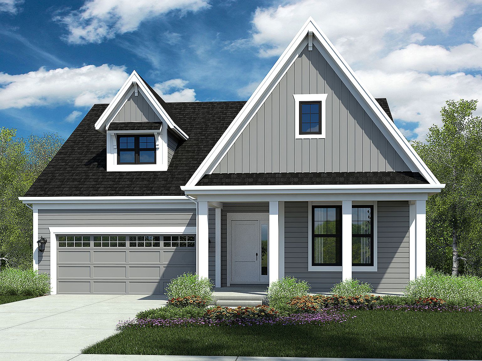Oakfield Farmhouse Ranch Plan, Munhall Glen of St. Charles, Saint Charles, IL 60174 Zillow