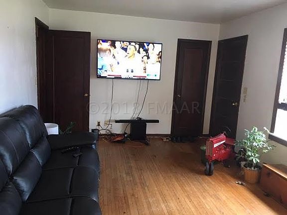 Living room with hardwood floors