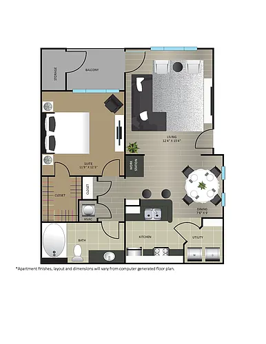 Floor plan A2