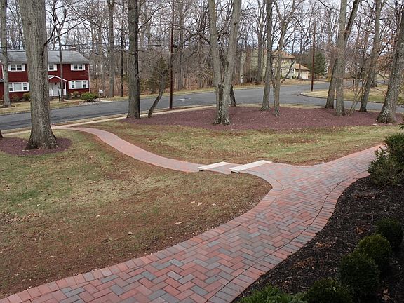 New front paver walkway