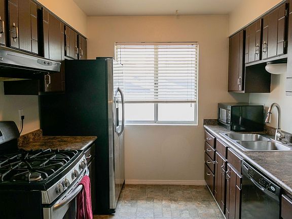 Galley Kitchen with updated appliances