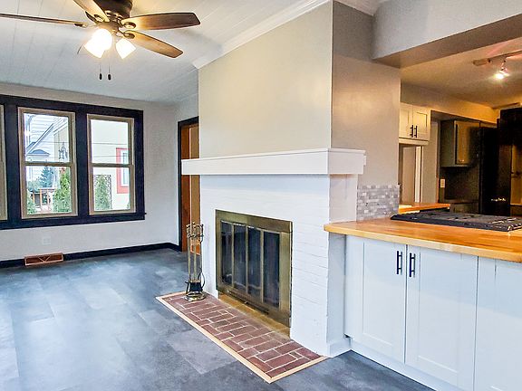 Den looking into Kitchen