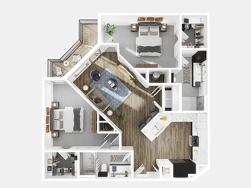 Floor plan B3