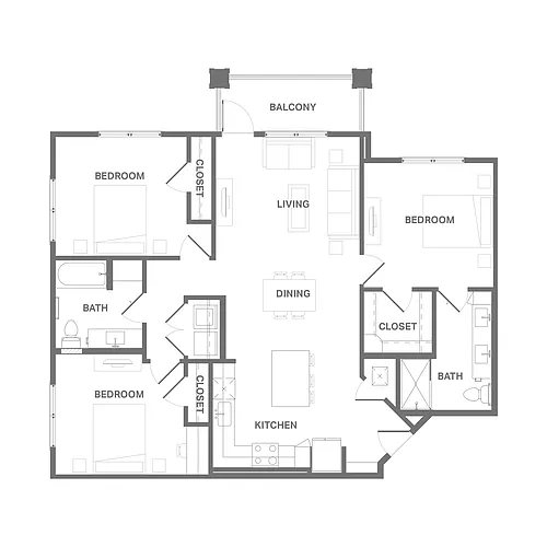 Floor plan C1