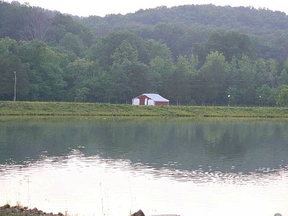 View of Barn from Pond