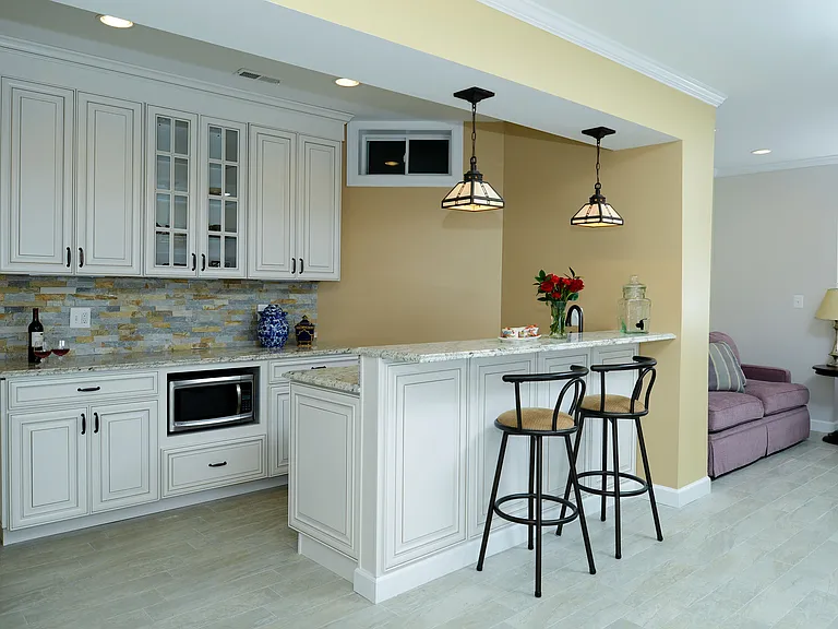 Basement Bar Area