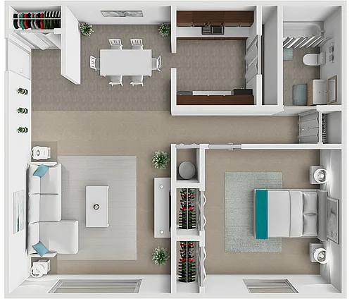Floor plan Bungalow