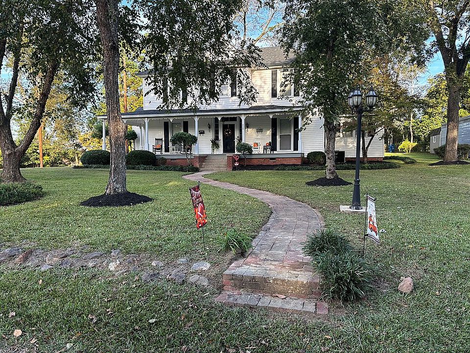 Walkway leading to house