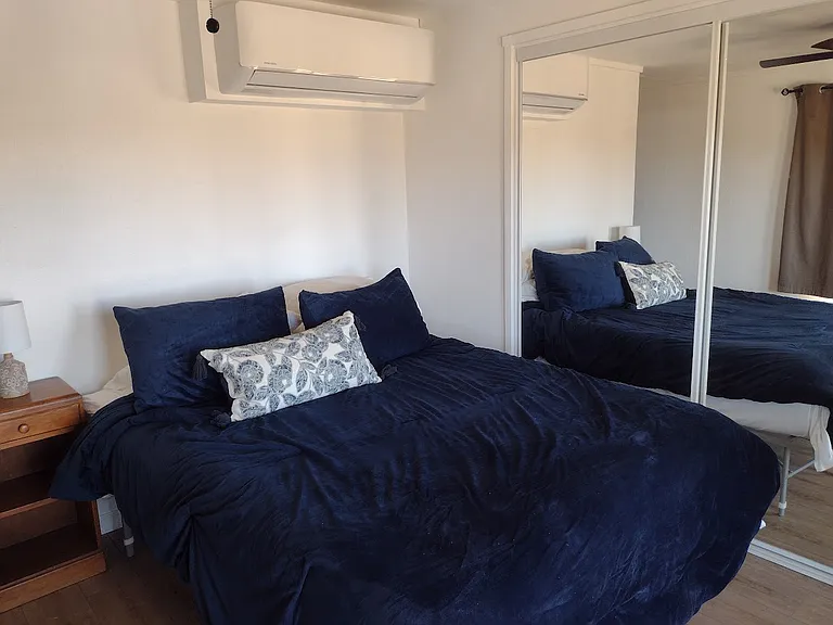 bedroom #1 w/ split air