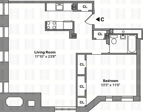 1st image of 235 W 75th St APT 4C