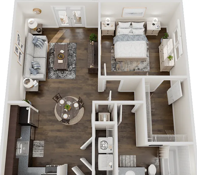 Arlington B Floorplan Diagram