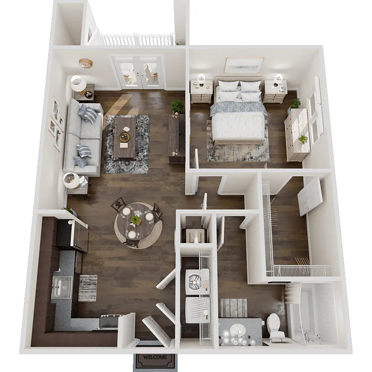 Floor plan Arlington B