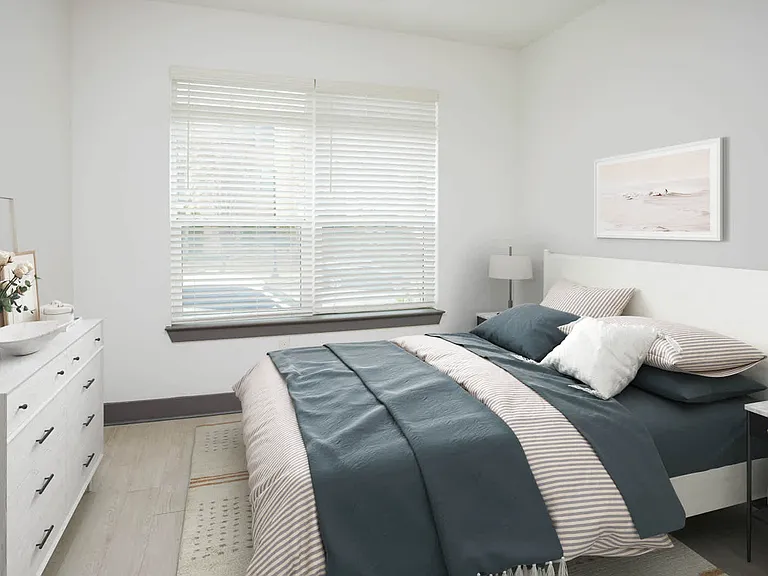 Bedroom with Hard Surface Flooring