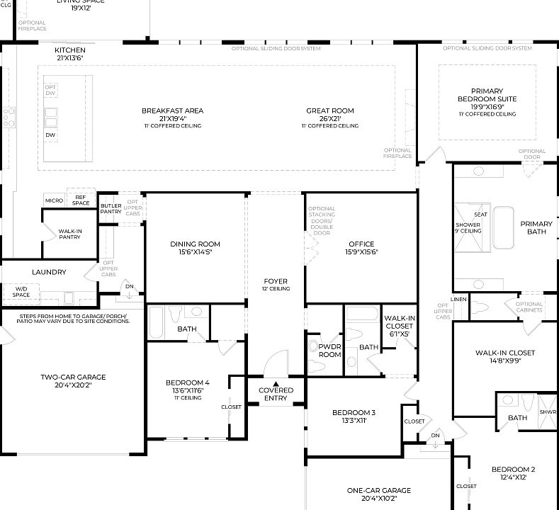 Saddleback Plan, Bella Vista at Porter Ranch Ridge Collection, Porter
