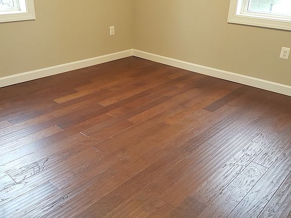 Hand scraped hardwood floors