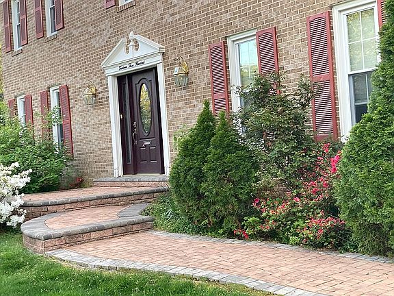 New front walk & front door