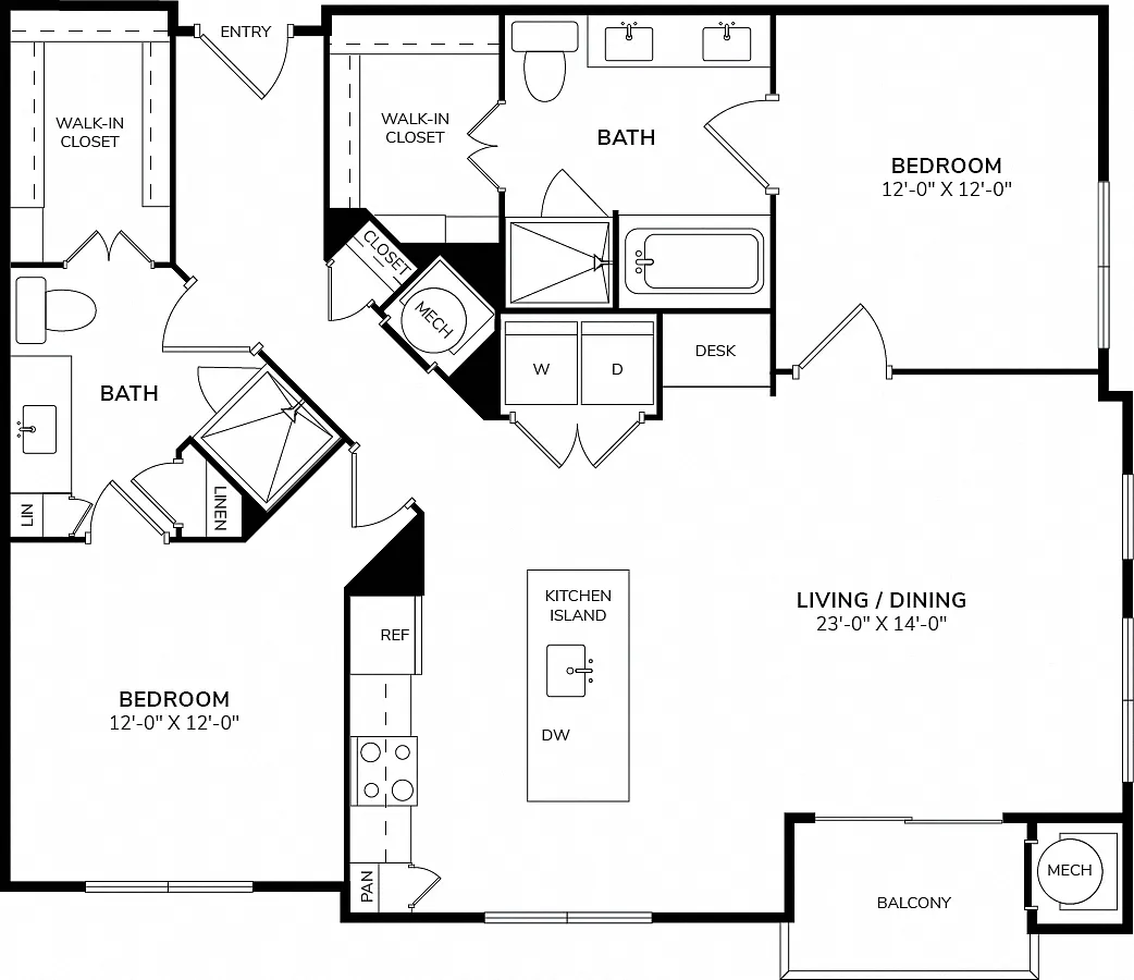 Floor plan B4