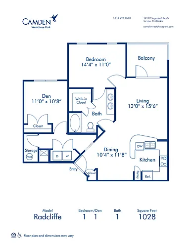 Floor plan Radcliffe