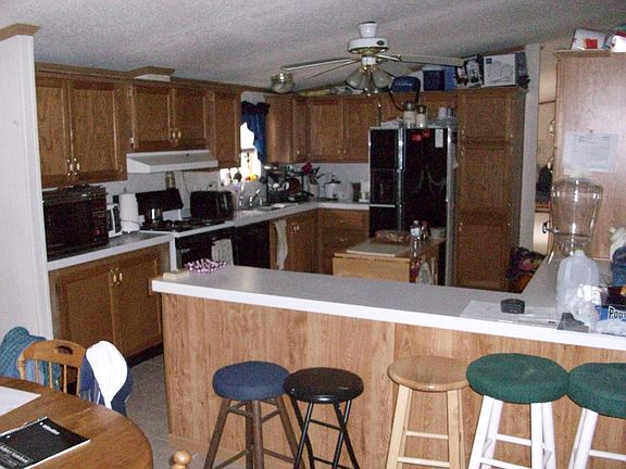 kitchen from eating area