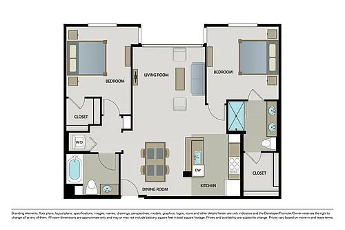 Floor plan The Kipling