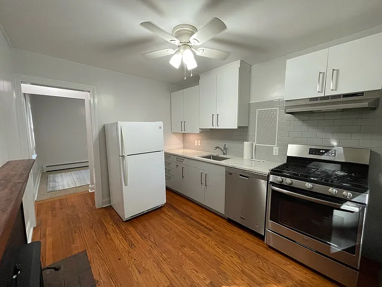 Renovated kitchen was recently updated and has all full size appliances.