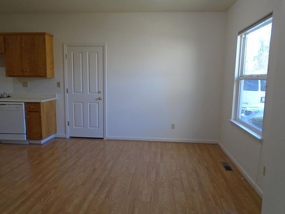 Dining area open concept floor plan