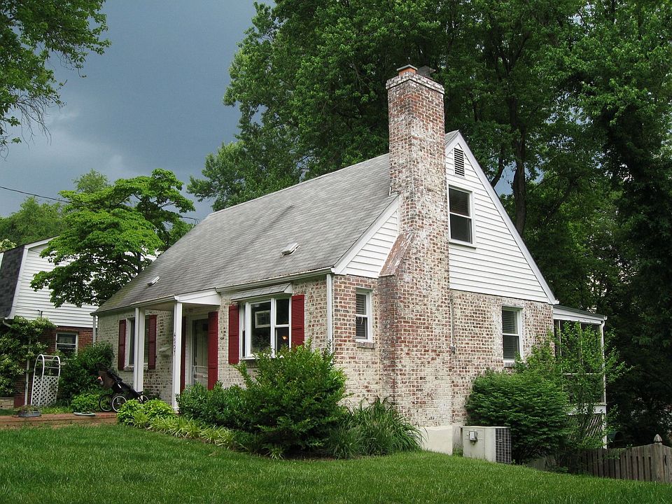4507 Everett St on a stormy day