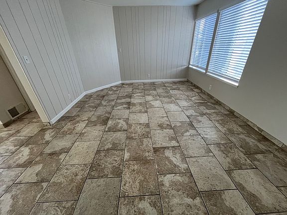 Easy to maintain tile flooring.
