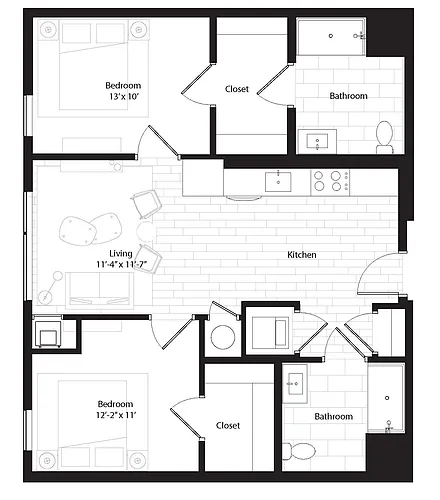Floor plan B12 GROUP 2A
