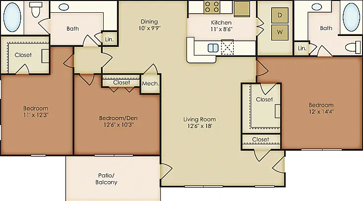 Clairmont- 1440 sf Clairmont- 1440 sf
