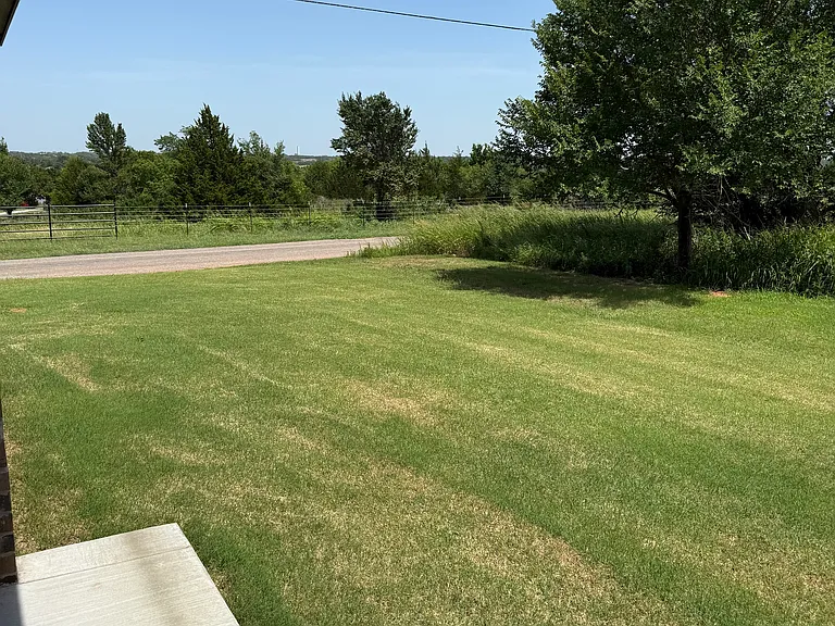 Back Yard (Fence available upon request of an approved applicant)